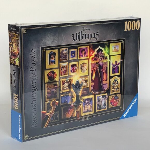 New sealed Ravensburger 1000pcs Puzzle -Disney Villainous: Jafar Adult Puzzle - Picture 12 of 16